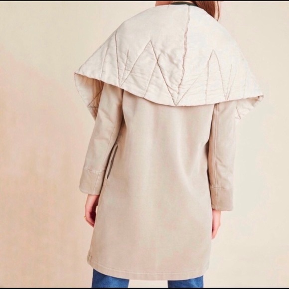 NWT Anthropology Misty Quilted Coat - Picture 4 of 5